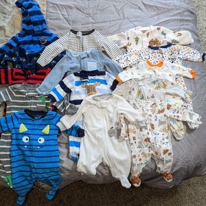 Bundle 14 Footie Pajamas